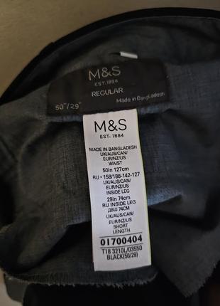 Черные классические брюки m&s4 фото