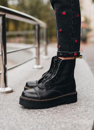 Шикарные ботинки dr.martens «термо» jadon sinclair, мартинсы, сапоги1 фото