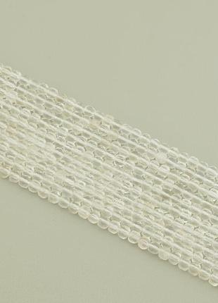 Нитка горный хрусталь 39 см. (без замка)