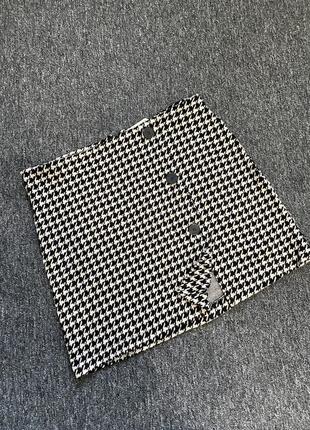 Юбка в трендовый принт