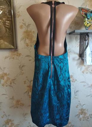 Платье с открытой спиной р.м