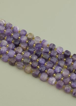 Нитка аметист 37 см. (без замка)