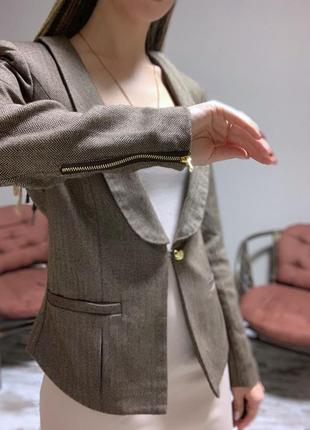 Твидовый пиджак vero moda4 фото