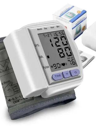 Автоматичний тонометр на зап'ястя automatic blood pressure ck-1023 фото