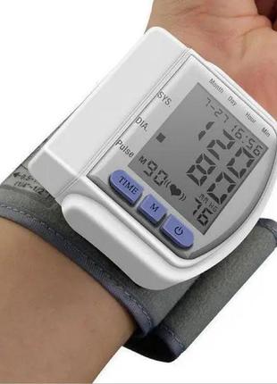 Автоматичний тонометр на зап'ястя automatic blood pressure ck-1024 фото