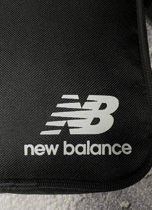Месенджер чорний new balance барсетка повсякденна середнього розміру літня, сумка через плече3 фото