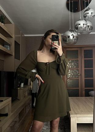 Сукня хакі
