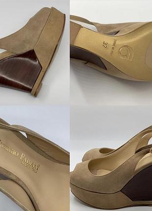 Giorgio fabiani очень красивые на платформе босоножки