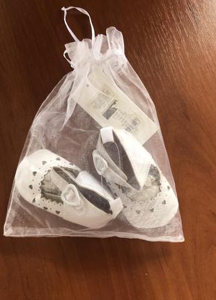 Пинетки для девочки 18 размера