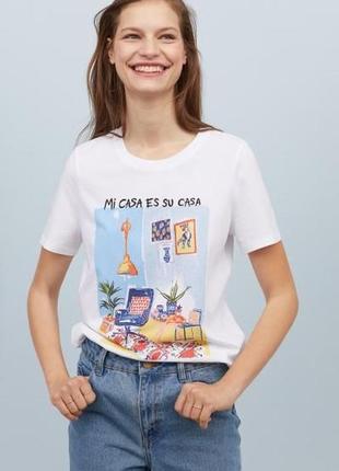 Жіноча футболка h&m