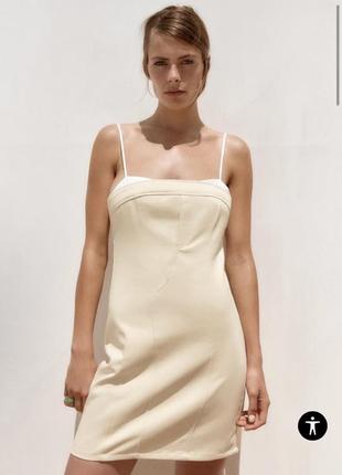 Сукня zara, плаття літнє zara. нове з біркою, розмір xs.1 фото