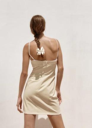 Сукня zara, плаття літнє zara. нове з біркою, розмір xs.4 фото