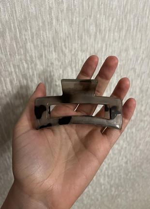 Трендовый краб заколка для волос