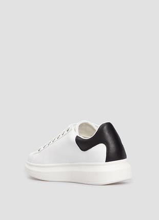 Кеди guess salerno white/black 2