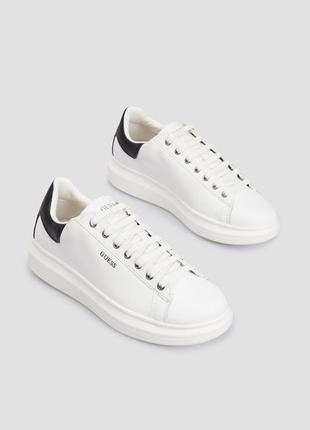 Кеди guess salerno white/black 3