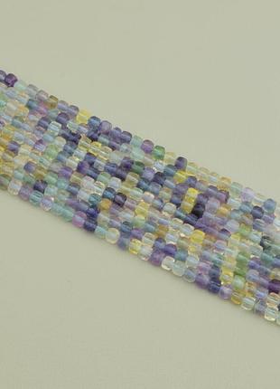 Нитка флюорит 39 см. (без замка)