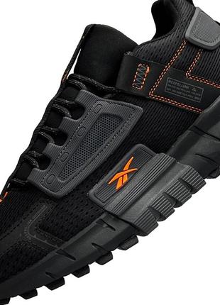 Reebok zig kinetica edge черные с оранжевым8 фото