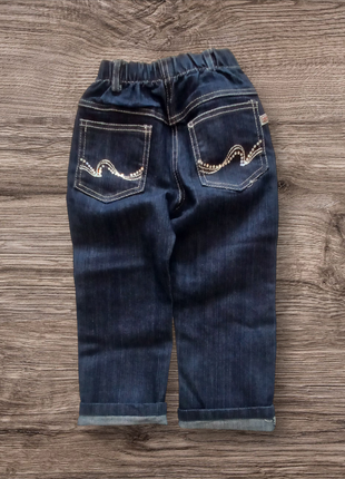 Брюки штаны джинсовые на девочку на 1-1,5роки2 фото