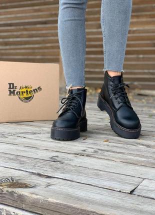 Dr martens jadon женские ботинки мартинс на платформе10 фото