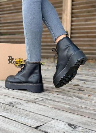 Dr martens jadon женские ботинки мартинс на платформе7 фото