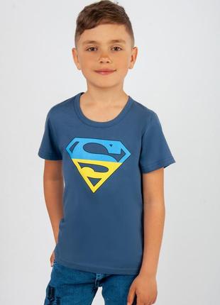 Детская патриотическая футболка, футболка для мальчиков с патриотическим принтом, хлопковая футболочка8 фото