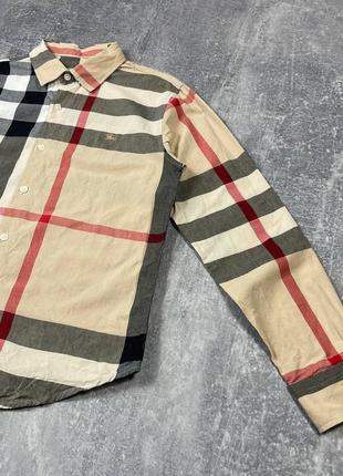 Рубашка burberry brit женская5 фото