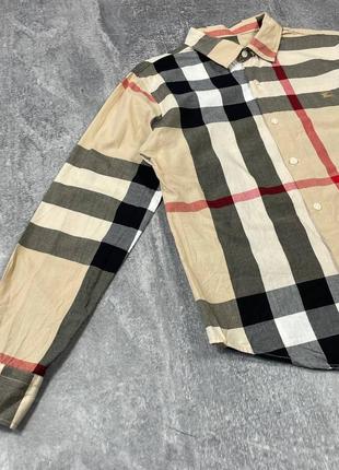 Рубашка burberry brit женская4 фото