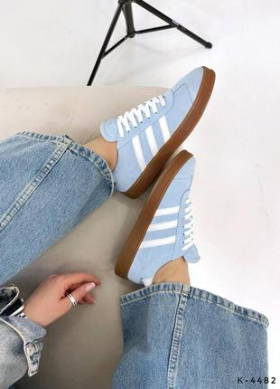 Натуральные кеды gazelle samba