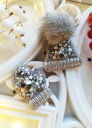 Комплект зимовий брошок (під замовлення)