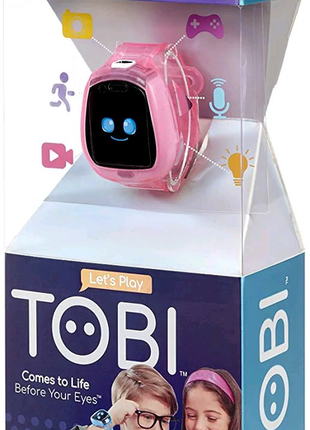 Розумний годинник little tikes tobi robot - рожевий з рухомими ру3 фото