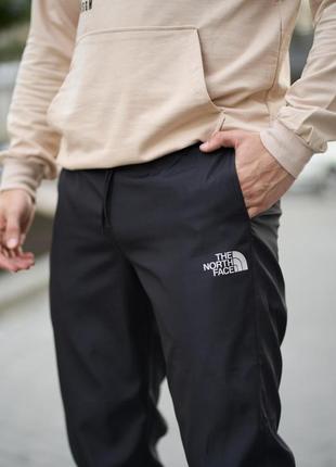 Мужские весенние спортивные штаны tnf из плащевки4 фото