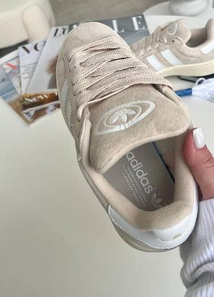 Adidas campus beige2 фото