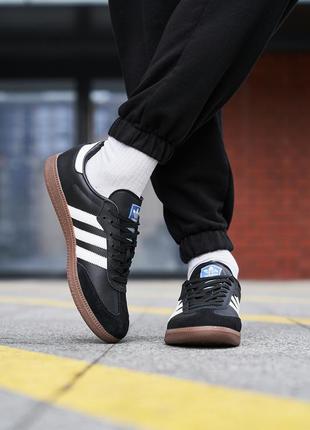 Adidas samba og black3 фото