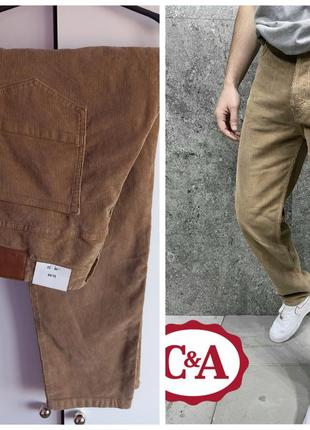 Брендовые брюки джинсы вельветовые c&a1 фото
