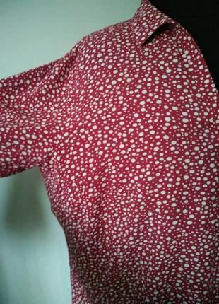 Штапельная рубашка-блуза3 фото