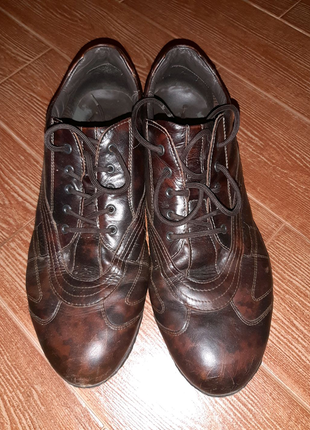 Чоловічі черевики geox 46 розмір 31 см устілка1 фото