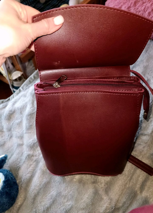 Шкіряний рюкзак - сумка трансформер5 фото