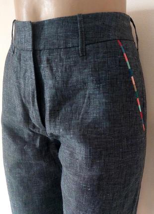Индия varana шикарные льняные брюки эксклюзив3 фото