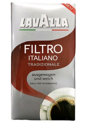 ☕ lavazza filtro italiano tradizionale
(мелена кава, вага: 500 г)