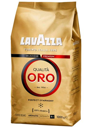 ☕ lavazza qualita oro
(кава в зернах, вага: 1 кг)