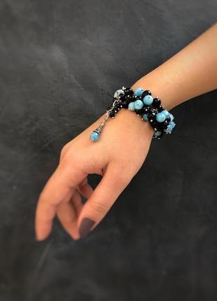 Браслет из камней, женские украшения, подарок, бижутерия