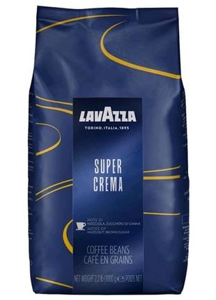 ☕ lavazza super crema
(кава в зернах, вага: 1 кг)