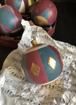 Набор елочных украшений, новогодние шары в коробке, новогодний декор, елочные игрушки, подарок6 фото