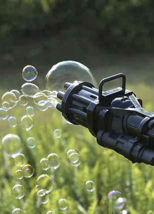 Пулемет детский с мыльными пузырями2 фото