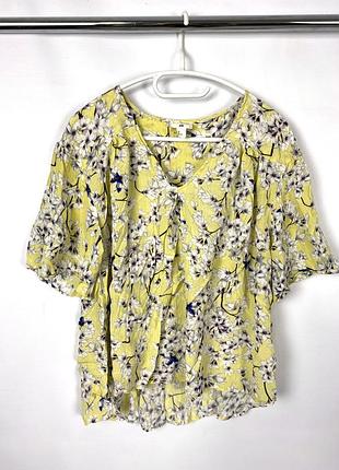 Блузка стильная свободная h&m anna glover