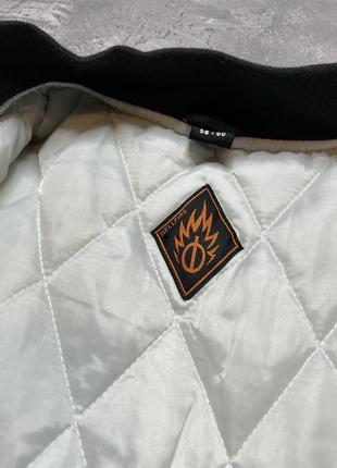 Бомбер hellfire ma-1 black bomber jacket6 фото