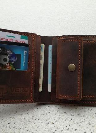 Шкіряний гаманець-портмоне1 фото