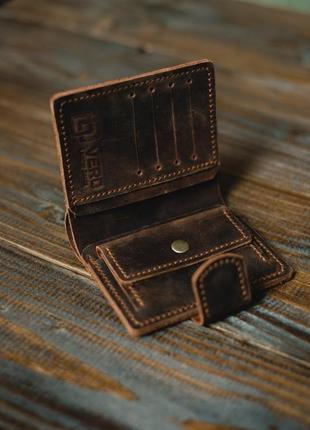 Кожаный кошелек-портмоне8 фото