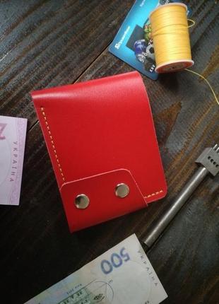 Жіночий гаманець з натуральної шкіри2 фото