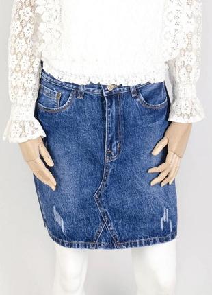 Джинсова спідниця